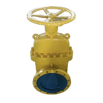 China YUHONG General Explosion Proof Electric Flat Gate Valve For Diesel Oil With Handwheel for sale