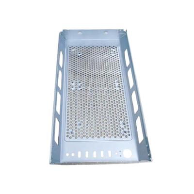 China Aluminum Custom Laser Cutting Utility Enclosure Box Aluminum Stainless Steel Sheet Bending Welding Fabrication for sale