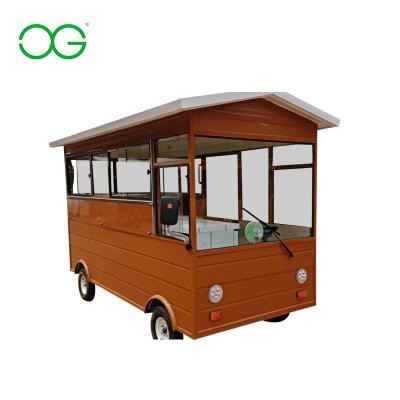 China 2021 new model hot selling multifunctional food cart with 3000w 3.5m ice cream food truck made in china 100 oh for sale