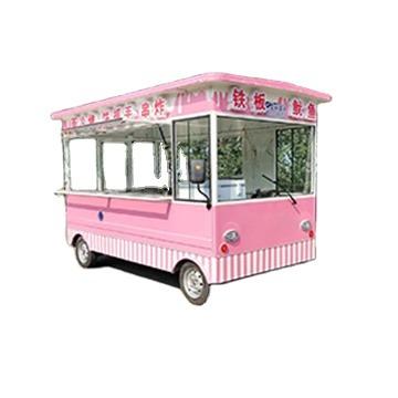 China Bakery shop food truck exquisite mobile pizza trailer fast food truck for sale for sale