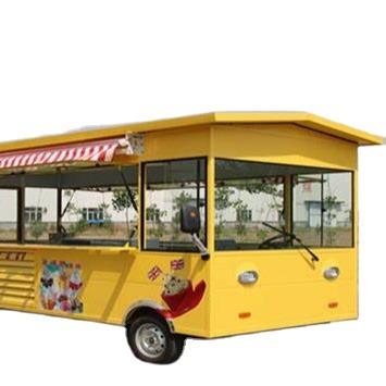 China Eco Friendly Bakery Mobile Canteen Trucks For Sale Van Fast Food Carts Selling Food Truck For Sale for sale