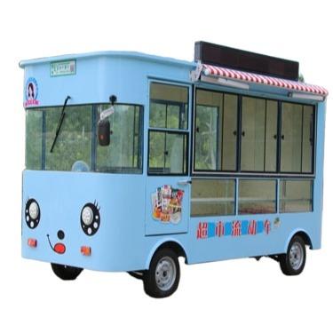 China Exquisite Bakery Boutique Candy Selling Convenient Mobile Dining Cart Hot Selling Car for sale