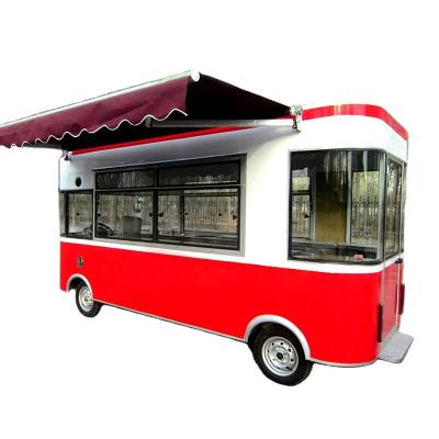 China Bakery New Arrival Street Mobile Kiosk Electric Fast Food Truck Selling Mobile Car Fast Food Cart for sale