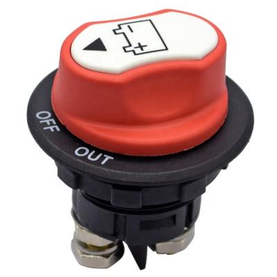 China ABS+metal 12V- 48V Battery Disconnect Switch Cut Out Waterproof Switch Solator For Marine Car Boat RV ATV Vehicles Battery Switch for sale