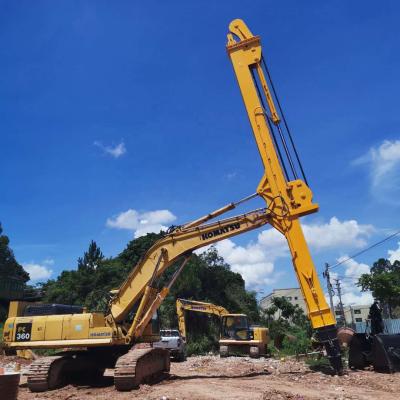 China New Excavator Parts Long Reach Telescopic Boom Excavator Clamshell Boom And Arm Hot Sale for sale