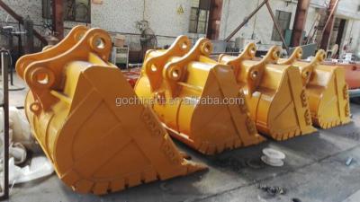 China Excavator Heavy Duty Bucket SK200 SK320 HD Excavator Digging Heavy Duty Loading Bucket for sale