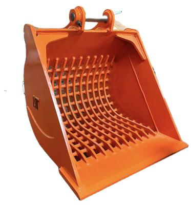 China Excavator Attachment Excavator Sifting Bucket Customization OEM Excavator Bucket Skeleton Bucket For Tractor for sale