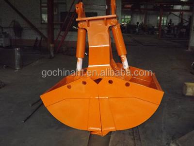 China Clamshell Bucket Grab 3-15 Ton Excavator Clamshell Bucket Mining Excavator Bucket From China for sale