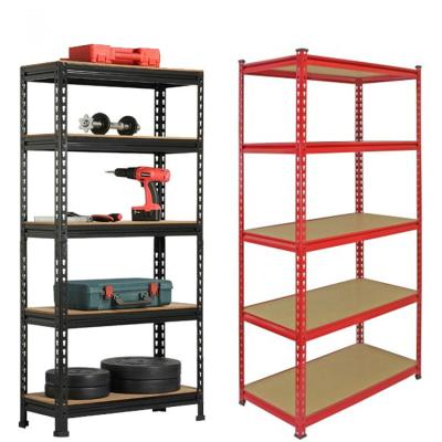 China Hot Sale 5 Tier Corrosion Protection Warehouse Storage Garage Heavy Duty Shelving for sale