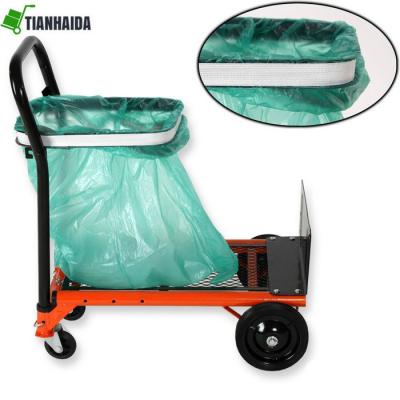 China Garbage bag stype hand cart waste bag hand truck easy folding transport folding cart for sale