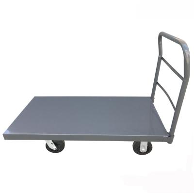 China Tools 300KG Loads Factory Stainless Steel Hand Pallet Trolley Trolley Platform Hand Truck for sale