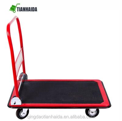 China Folding Tools 150KG Platform Hand Truck Trolley Trolley Bag Warehouse Transport Horizontal Layer for sale