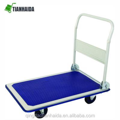 China Tools PH3001 Pb Free Platform Hand Trucks and UV Resistant Powder Coating Foldable Platform Hand Cart for sale