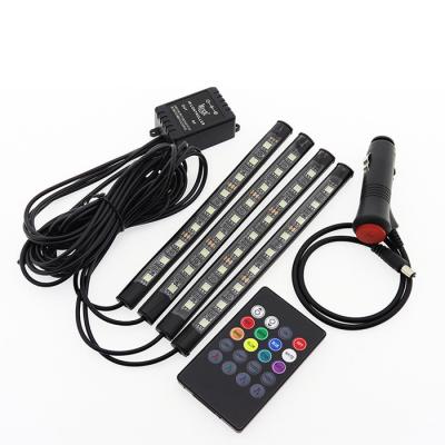 China Motorcycle LED Auto/Motor Lamp Lighting Atmosphere Lights 12V Flexible Strip 5050 RGB SMD Strip Light for sale