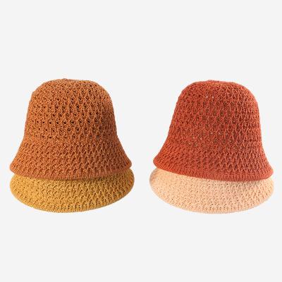 China Wholesale Character Dongkuan Amazon Hats Spring And Summer Polyester Leisure Colored Women Bucket Hat for sale