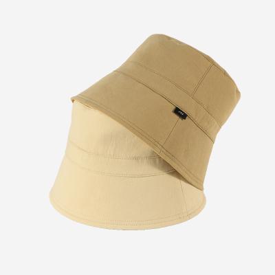 China Wholesale Custom Reversible Logobucket Hat Dongkuan Hats Outdoor Activities Organic Cotton Bucket Hat For Women Men for sale