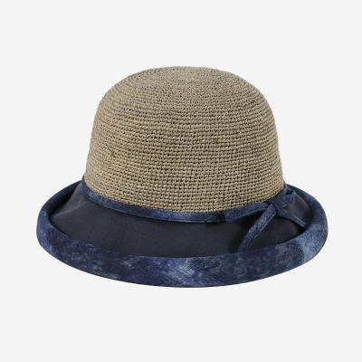 China Character Dongkuan Low Price 50% Cotton Fashion Straw Hat Woman Straw Hat Canvas Supplier for sale