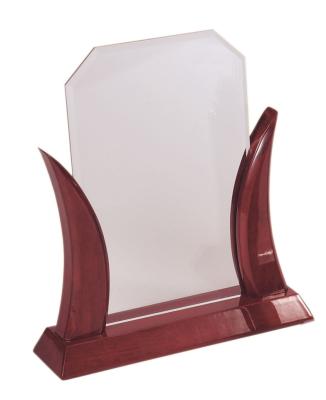 China Europe Excellent Design Custom White Awards Award Shield Wooden Plaque for sale