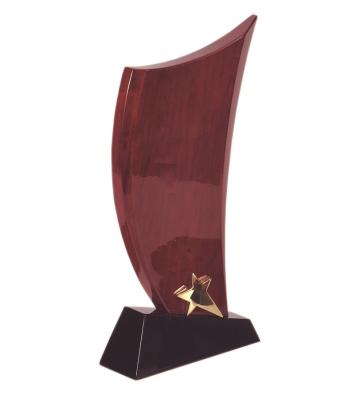 China Europe Manufacturer High Quality Custom Wooden Trophy Award Trophy Wholesale Award Shield Wooden Trophies Plaque for sale