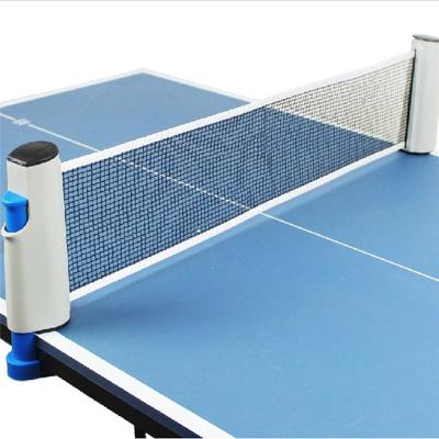 China Portable/Retractable Retractable Ping Table Tennis Net Post Rack Sports Post Ping Pong Racket Net for sale