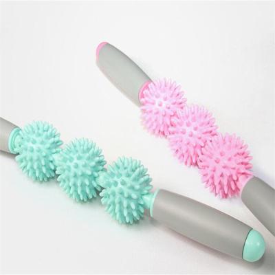 China Wholesale High Quality Body Muscle Massager Fitness Equipment Fascia Ball Massage Stick for sale