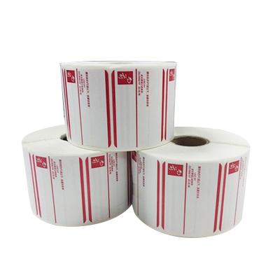 China Adhesive Custom Adhesive Thermal Paper Sticker Sheets Printing Thermal Paper Sticker for sale