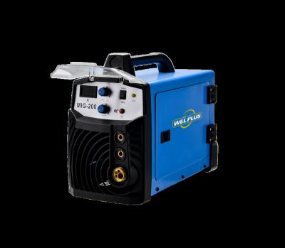 China 250ampere portable synergic soldadoras PORTABLE MIG 130 CO2 welding machine Maquinas 110v CO2 MIG soldar welder for sale