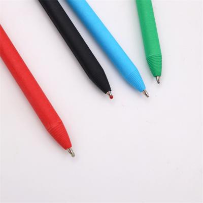 China Stationery Promotional Fast Delivery Cheap Price Pen Promotion Paper Environmental Cute Ball Pen for sale