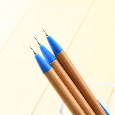 China Wholesale Office School Pencil Environmental Protection 0.7mm / 0.5mm Bamboo Wooden Mechanical Pencils for sale