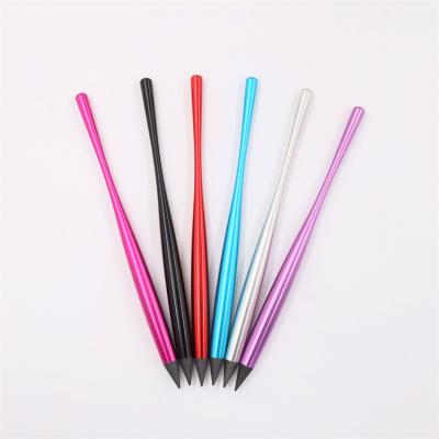 China Hot Sale Metal High Quality Durable Inkless Pencil Wick Color Unlimited Writing Writing Drawing Eternal Pencil 14.8cm for sale