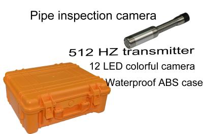 China Wopson Professional Sewer Camera Inspection with Meterage recorder and ABS case for sale