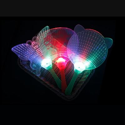 China Europe Portable Light Mini Cooling RGB LED Handheld Fan With Logo Good Price Customized Fan Gift Items Party Gifts Mini LED Promotion for sale