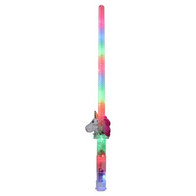 China Toy Manufacturer Light Saber Led Colorful Flashing Actions Christamas Decoration Light-saber Healthy Sword Kids Ready Toys For Amusement Park Sale for sale