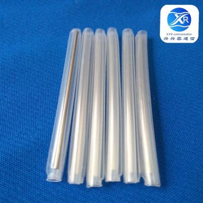 China 1.4mm Tubo de contracción de calor transparente, 40mm Fibra óptica con manguera de empalme en venta