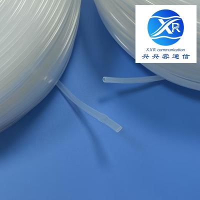 China High strength Bare Eva Fiber Protection Tube Clear Color for sale