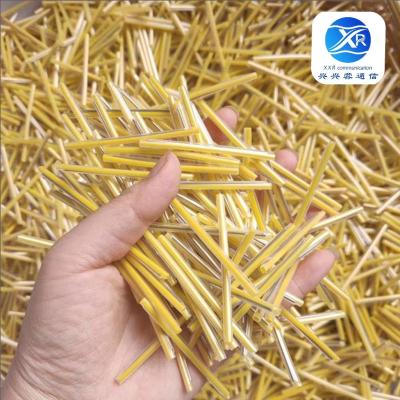 China EVA 1.5mm Yellow Fiber Optic Splice Sleeves Cross Connect Cabinet for sale