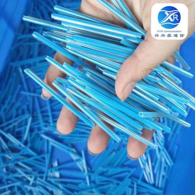 China 2.7mm Blaue Glasfaser Splice Hülsen, RoHS Glasfaserkabel Hülsen zu verkaufen