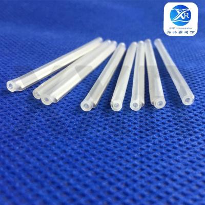 China Fiber Distribution Box Clear PE Fiber Splice Sleeve 40MM OD2.7MM for sale