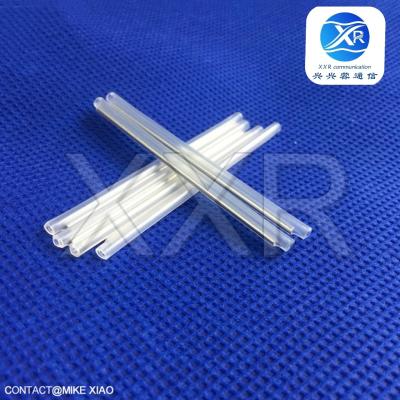 China Portugal Transparent 304 SUS Fiber Optic Fusion Splice Sleeves 2.7x60mm for sale