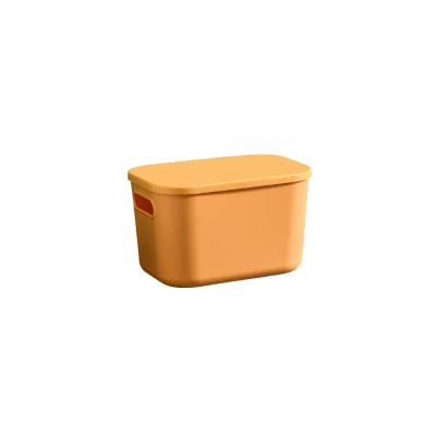 China AZ002 25.8*18*16cm Large Capacity Storage Candy Sustainable Color Household Plastic Barrel With Lid for sale