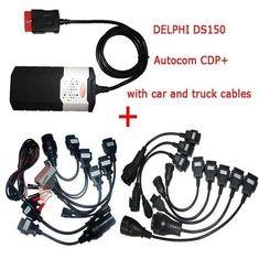 China Read Erase Fault Codes Delphi DS150 Diagnostic DS150E With Cables for sale