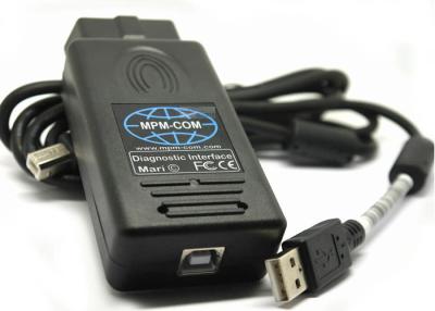 China Interfaz COM de diagnóstico + MaxiEcu del interfaz MPM del coche adaptador de lector programado de código de los 2 ECUs en venta