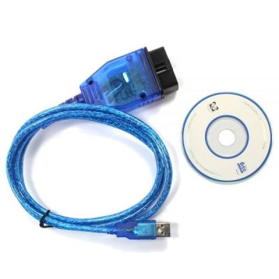 China Vag409 USB COM with FTDI KKL OBD2 USB Cable VAGCOM Scanner Scan Tool Interface For Audi VW for sale