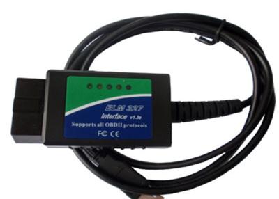 China OBD2/OBDII-Kenmerkende de Softwareiep 327 van het Auto Kenmerkende Materiaal ELM327 Hulpmiddel Te koop