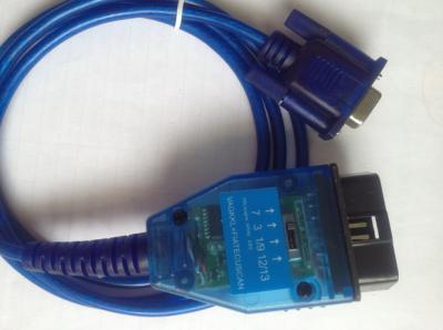 China VAG KKL COM 409+ FIAT ECU SCAN Device Code Scanner VAG Diagnostic Cable with Switch and FT232RL Chip for sale