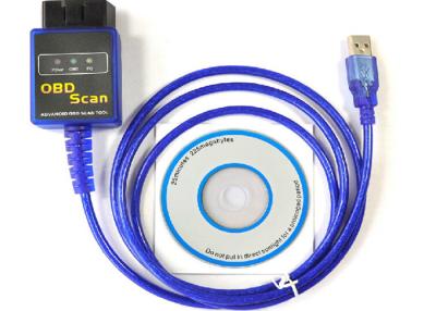 China Universal USB OBD2 Interface OBD Scan Tool OBDii Diagnostic Cable Car Diagnostic Device for sale