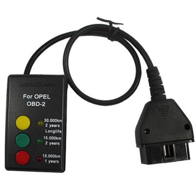 China Herramienta auto del reset del saco hinchable del SI del reset de Opel del intervalo negro del servicio para los coches de Opel OBD2 en venta