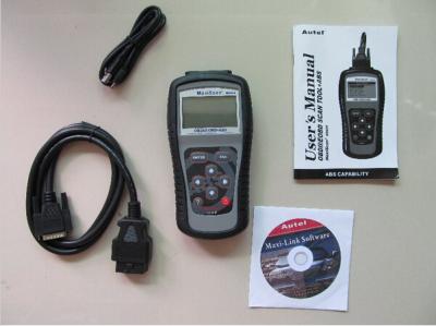 China Black MaxiScan MS609 OBD2 / EOBD Scanner Code Reader Live Data with ABS Capability multi-language for sale