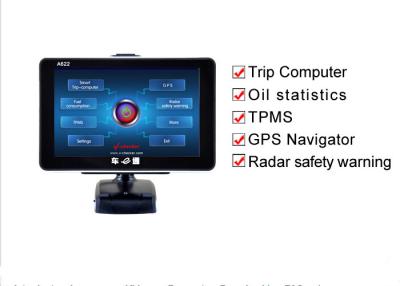 China Fahrzeug-Diagnoseausrüstung V-Kontrolleur A622 Öl-Statistiken Auto-Reise-Computer GPS-Navigator-TPMS zu verkaufen