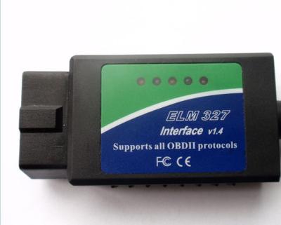 Cina L'analizzatore diagnostico inglese ELM327 Bluetooth OBDii della radio OBD PUÒ TRASPORTARE l'analizzatore in vendita